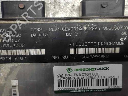 Engine control unit (ECU) CITROËN XSARA (N1) 1.9 D | BP21404366M57