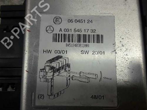 Fuse box MERCEDES-BENZ S-CLASS (W220, V220)  | BP21454088E1 