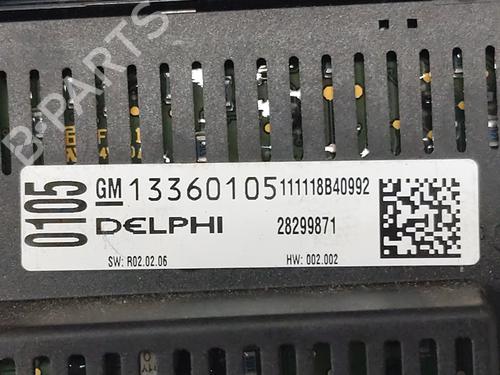 Climate control OPEL ASTRA J (P10) | BP32011394I5