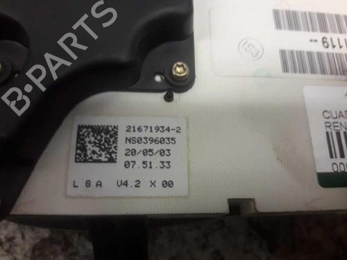Instrument cluster RENAULT CLIO II (BB_, CB_)  | BP21464426C47 