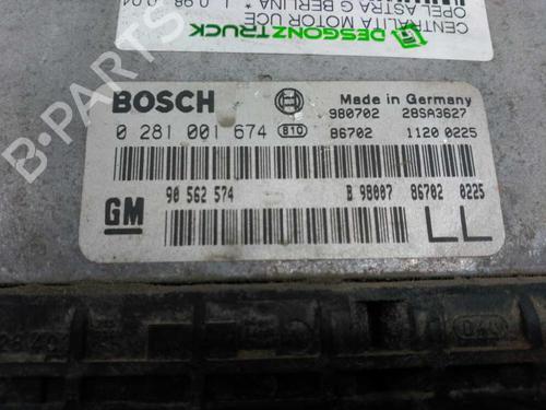 Engine control unit (ECU) OPEL ASTRA G Hatchback (T98)  | BP21442646M57 