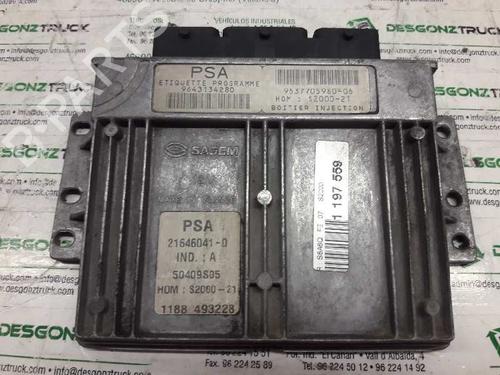 Calculateur moteur (ecu) CITROËN SAXO (S0, S1) 1.4 VTS (75 hp) 21456130