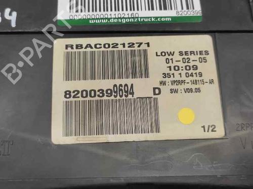 Instrument cluster RENAULT MEGANE II Saloon (LM0/1_)  | BP21407354C47 