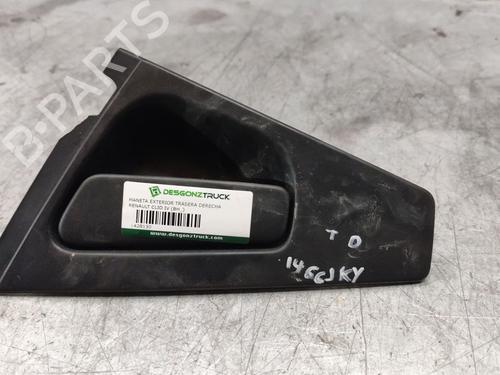 Used Rear right exterior door handle RENAULT CLIO IV (BH_) 1.2 16V (BHA1, BHAK, BHMG, BHMK) (75 hp) 28708826