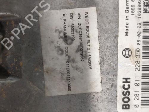Engine control unit (ECU) IVECO DAILY IV Van 35C12 V, 35C12 V/P, 35S12 V, 35S12 V/P | BP29884967M57 