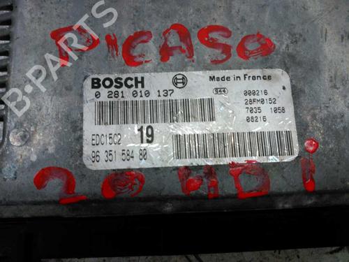 Engine control unit (ECU) CITROËN XSARA PICASSO (N68) 2.0 HDi | BP21441564M57