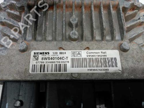 Engine control unit (ECU) PEUGEOT 307 (3A/C) | BP21430431M57