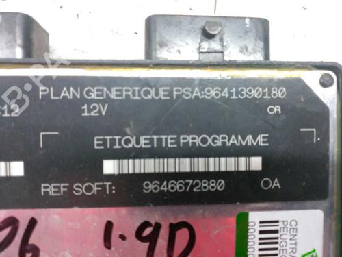 Computer motormanagement PEUGEOT 206 Hatchback (2A/C)  | BP21441759M57