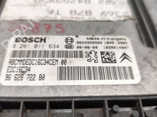 Engine control unit (ECU) PEUGEOT 307 SW (3H) 1.6 HDI 110 | BP28681795M57 