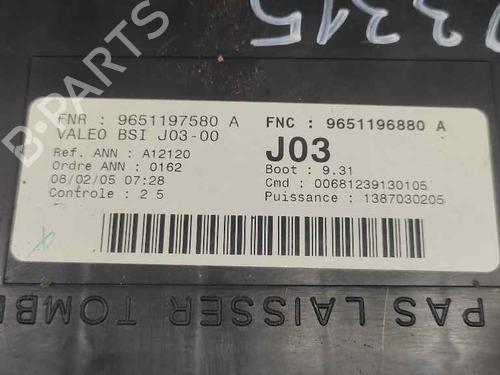 Fuse box PEUGEOT 307 CC (3B) 2.0 16V | BP21412561E1 