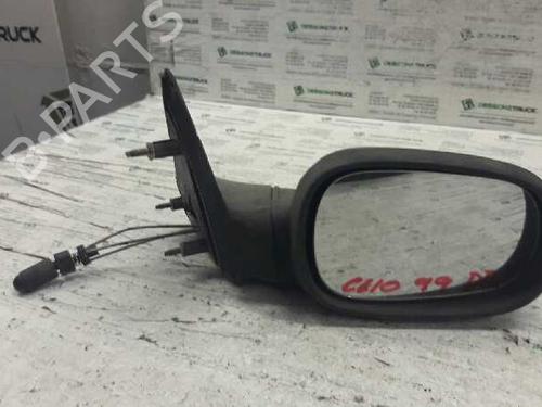 Used Right mirror RENAULT CLIO I (B/C57_, 5/357_) [1990-1999]  21450636