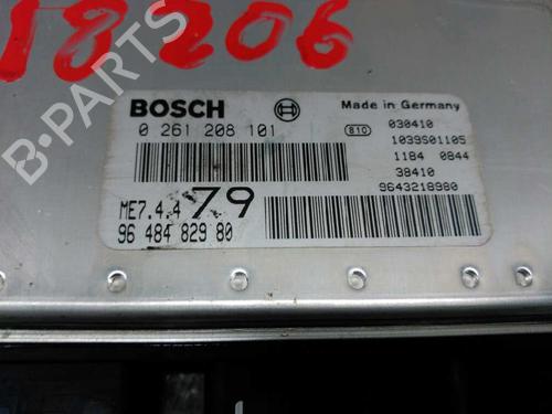 Computer motormanagement PEUGEOT 206 Hatchback (2A/C)  | BP21436133M57 