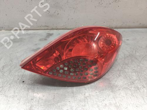Used Right taillight PEUGEOT 207 (WA_, WC_) 1.4 HDi (70 hp) 24400876