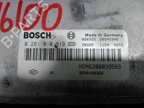 Engine control unit (ECU) RENAULT MEGANE I Coach (DA0/1_)  | BP21427439M57 