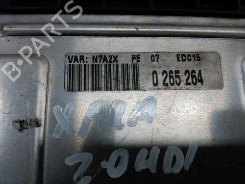 Engine control unit (ECU) CITROËN XSARA (N1) 2.0 HDi 90 | BP21441549M57