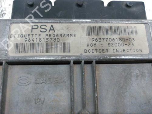 Engine control unit (ECU) PEUGEOT 206 Hatchback (2A/C)  | BP21441472M57 