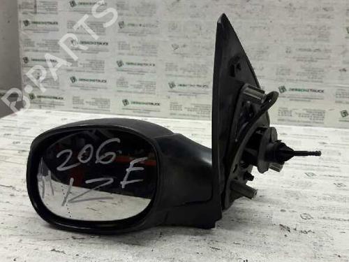 Used Left mirror PEUGEOT 206 Hatchback (2A/C) [1998-2012]  21450589