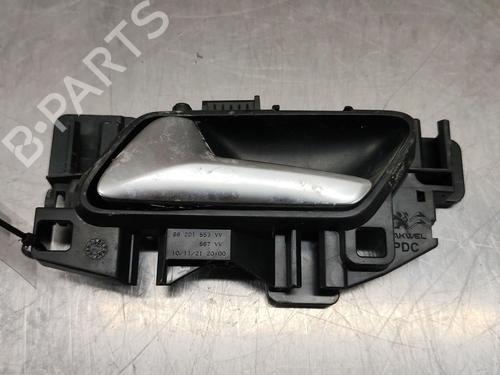 Used Front left interior door handle PEUGEOT 208 II (UB_, UP_, UW_, UJ_) 1.5 BlueHDI 100 (102 hp) 31609267