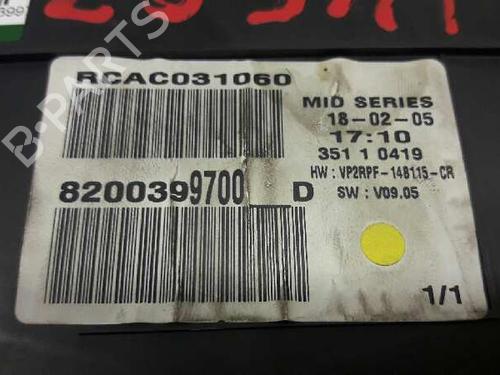 Instrument cluster RENAULT MEGANE II (BM0/1_, CM0/1_)  | BP21452433C47 
