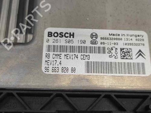 Engine control unit (ECU) PEUGEOT 207 (WA_, WC_) | BP21412117M57