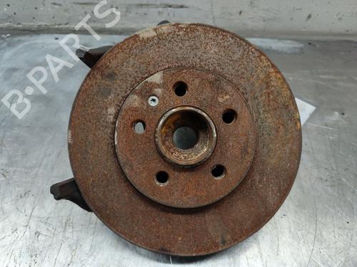 Used Left front steering knuckle VW POLO V (6R1, 6C1) 1.6 TDI (90 hp) 31010687