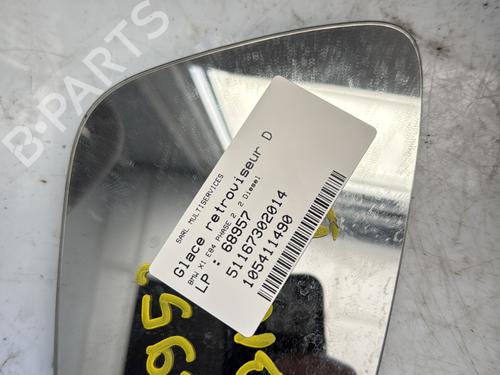 Used Right mirror glass BMW X1 (E84) xDrive 18 d (143 hp) 25475007