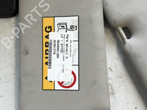 Used Right sun visor RENAULT CLIO IV (BH_) 1.5 dCi 75 (75 hp) 21336799