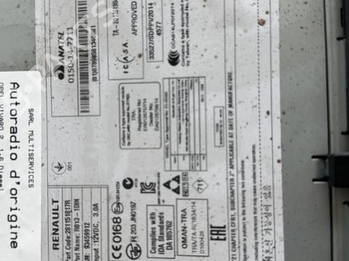 Radio OPEL VIVARO B Van (X82) 1.6 CDTI (05) | BP21337536E6 
