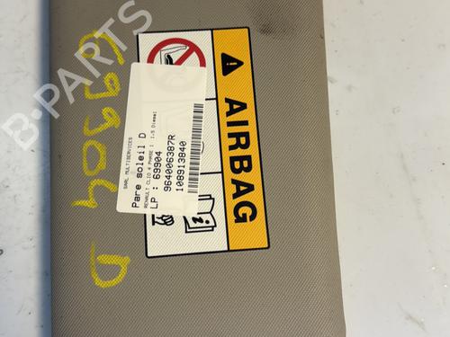 Right sun visor RENAULT CLIO IV (BH_) 1.5 dCi 75 | BP27354850I2 