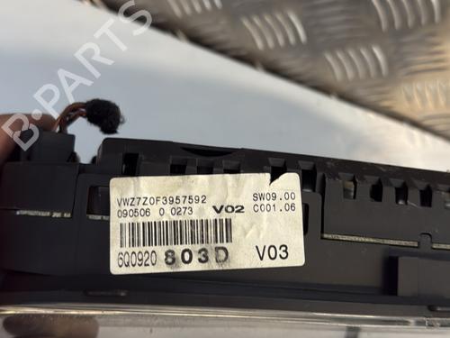 Instrument cluster VW POLO (9N_, 9A_) 1.4 TDI | BP27338182C47 