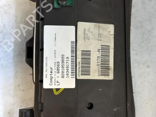 Instrument cluster RENAULT CLIO III (BR0/1, CR0/1) 1.2 16V (BR02, BR0J, BR11, CR02, CR0J, CR11) | BP24496095C47 