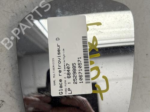 Used Right mirror glass FORD PUMA (J2K, CF7) 1.0 EcoBoost mHEV (125 hp) 26297587