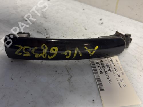 Used Front left exterior door handle VW POLO V (6R1, 6C1) 1.4 TDI (90 hp) 21680008