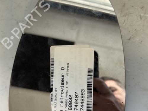Right mirror glass FIAT 500 C (312_) 1.3 D Multijet (312CXB1A) | BP26651244C147 