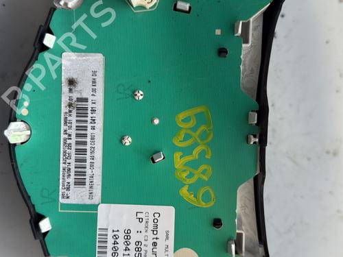 Instrument cluster CITROËN C3 II (SC_) 1.4 HDi 70 (SC8HZC, SC8HR0, SC8HP4) | BP24800253C47 - Image 1