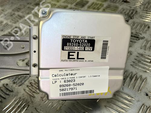 Used Control unit TOYOTA YARIS (_P9_) 1.33 VVT-i (NSP90_, NSP90R) (100 hp) 21339098