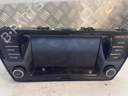 Used Radio SKODA FABIA III (NJ3) 1.0 TSI (110 hp) 27681886