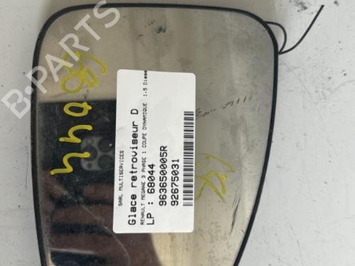 Used Right mirror glass RENAULT MEGANE III Coupe (DZ0/1_) 1.5 dCi (DZ09, DZ0D, DZ1F, DZ1G, DZ14, DZ29) (110 hp) 21329549