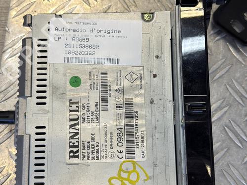 Radio RENAULT CLIO IV (BH_) 0.9 TCe 90 (BHNF, BHMA, BHMH, BHJK, BHJR) | BP27496326E6