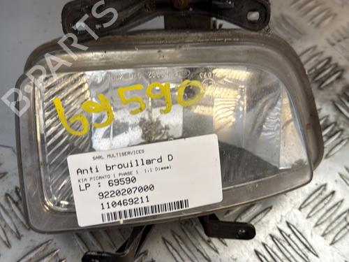 Right front fog light KIA PICANTO I (SA) 1.1 CRDi | BP28016226C31 