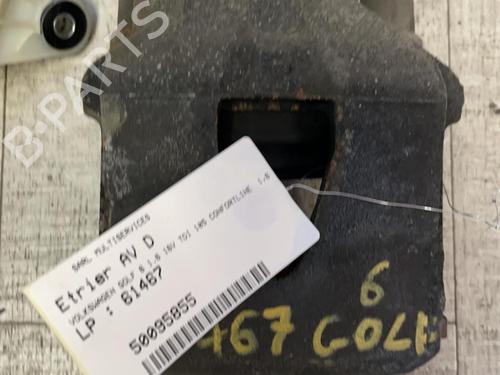 Used Right front brake caliper VW GOLF VI (5K1) 1.6 TDI (105 hp) 21358828