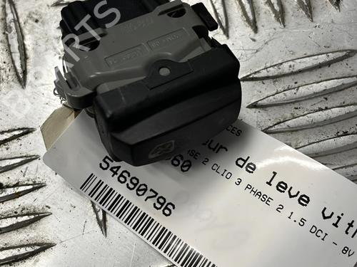 Used Right front window switch RENAULT CLIO III (BR0/1, CR0/1) 1.5 dCi (BR0H, CR0H, CR1S, BR1S) (106 hp) 21339711