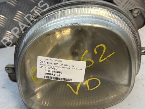 Used Left headlight RENAULT TWINGO I (C06_) 1.2 16V (C06C, C06D, C06K) (75 hp) 27397973
