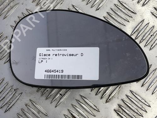 Used Right mirror glass CITROËN C4 I (LC_) 1.6 HDi (90 hp) 22918559
