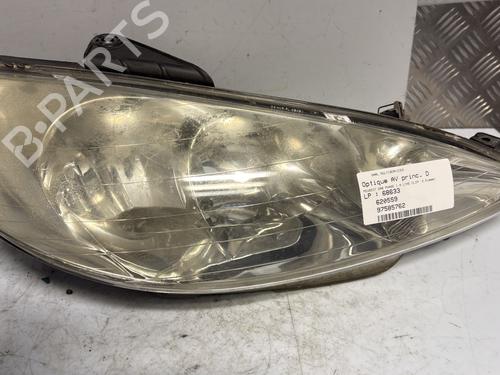 Right headlight PEUGEOT 206 Hatchback (2A/C) 2.0 HDI 90 | BP22200216C29 