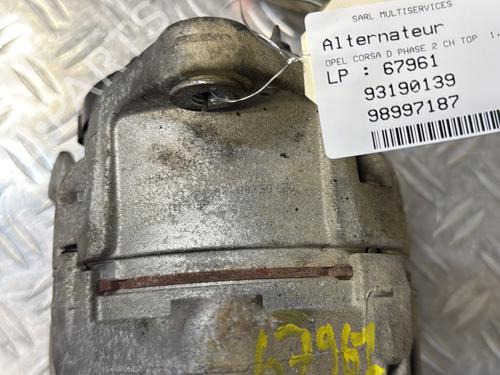 Used Alternator OPEL CORSA D (S07) 1.2 (L08, L68) (86 hp) 22652383