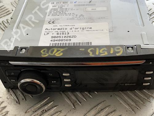 Radio PEUGEOT 208 I (CA_, CC_) 1.6 BlueHDi 100 | BP21351103E6 