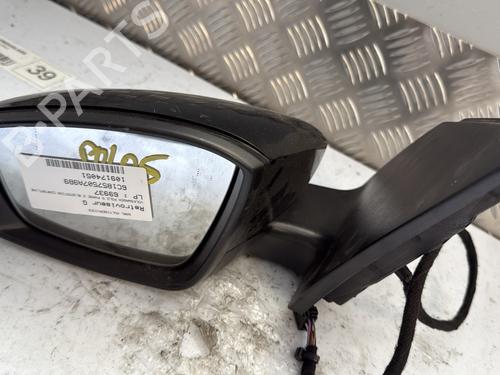 Used Left mirror VW POLO V (6R1, 6C1) 1.4 TDI (90 hp) 27485475
