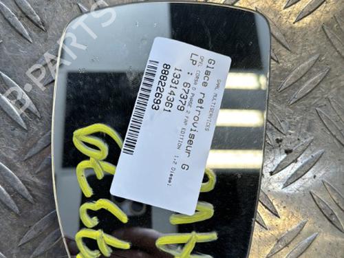 Used Left mirror glass OPEL CORSA D (S07) 1.3 CDTI (L08, L68) (75 hp) 21330430