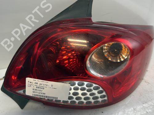 Used Right taillight PEUGEOT 206+ (2L_, 2M_) 1.4 HDi eco 70 (68 hp) 21331755
